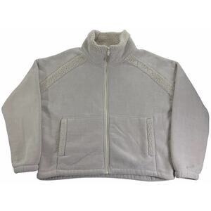 Womens Ariat Sherpa Fleece Jacket Lafayette Full Zip Jacket Oversized Size Large